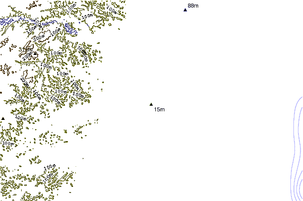 Shoreline around Galinhas Harbour