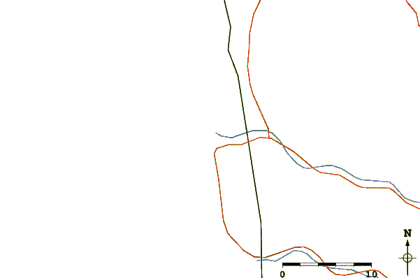Roads and rivers around Garbage Dump