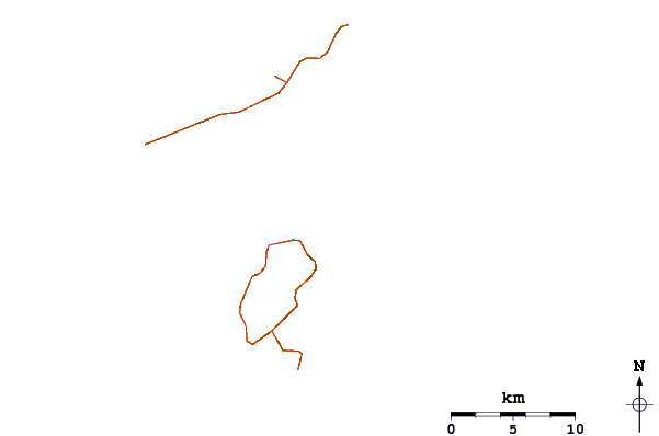 Roads and rivers around Garbage Heap