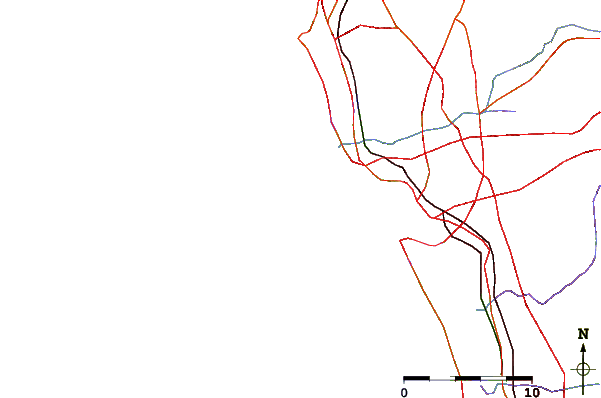 Roads and rivers around Garbage