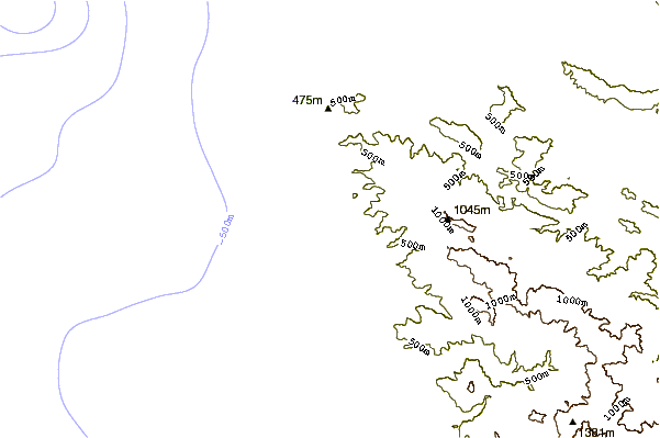 Shoreline around Garrapata