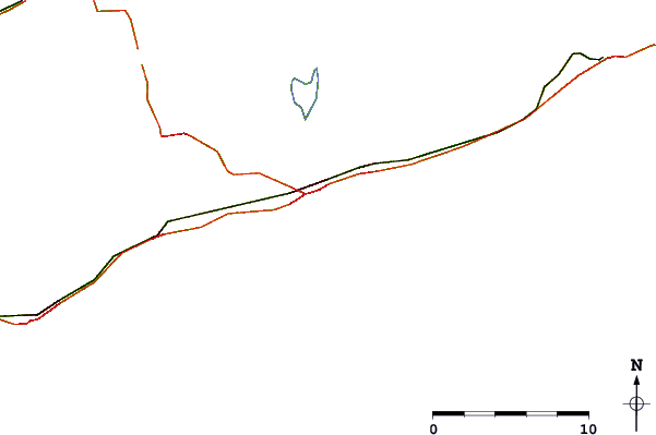 Roads and rivers around Georgica (East Hampton)