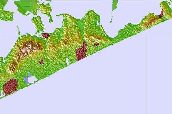 Surf breaks located close to Georgia (East Hampton)