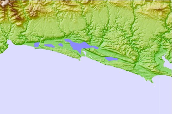 Surf breaks located close to Gerickes Point