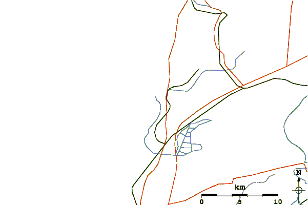 Roads and rivers around German Bunkers
