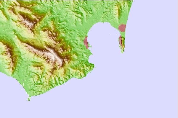 Surf spots located close to Getares