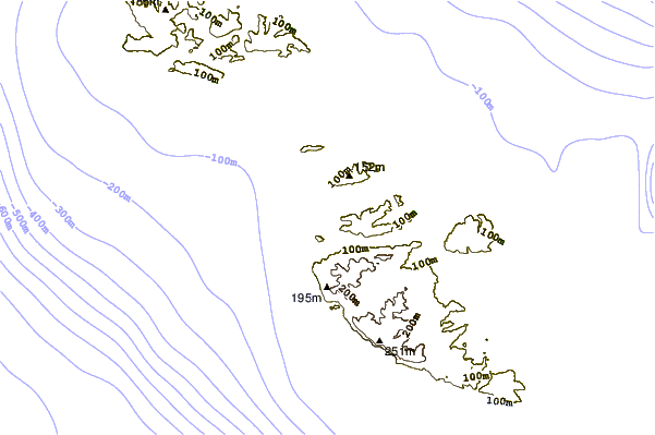 Shoreline around Ghajn Tuffieha