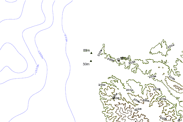 Shoreline around Ghost Tree