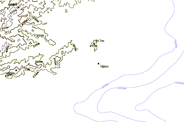 Shoreline around Gigaro