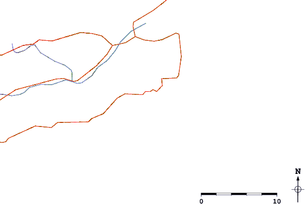 Roads and rivers around Gigaro