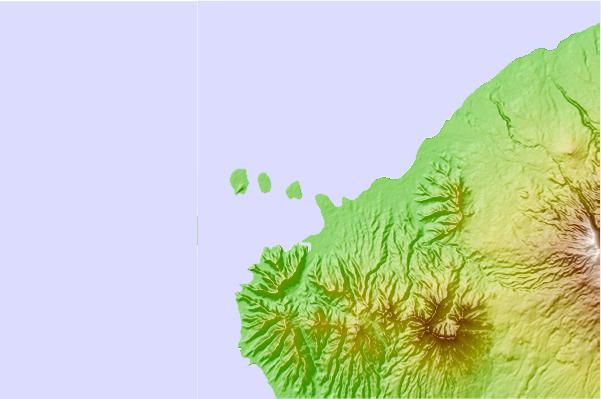 Surf spots located close to Gili Air-Pertama