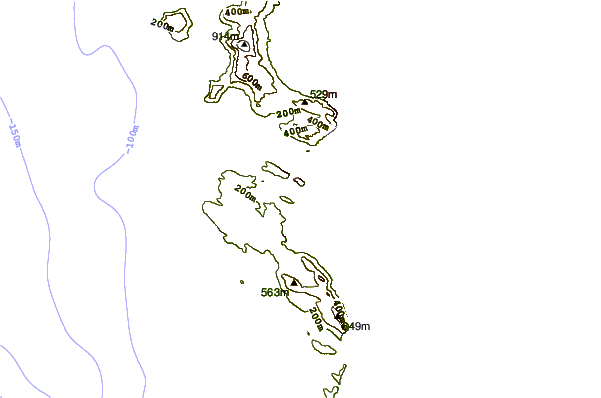 Shoreline around Glencairn