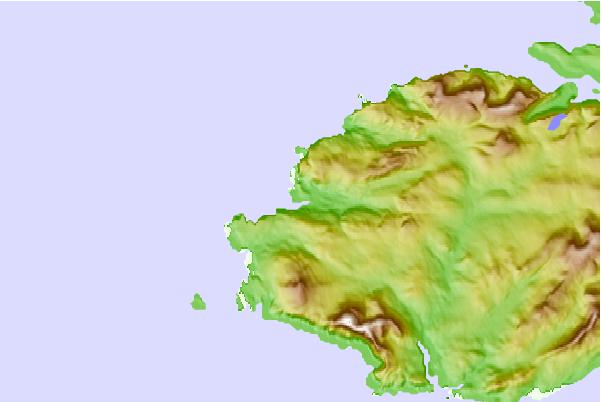 Surf spots located close to Glencolumbkille