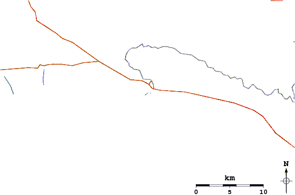 Roads and rivers around Glenelg Rivermouth