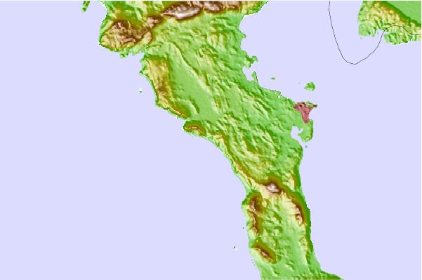 Surf spots located close to Glyfada (Corfu)