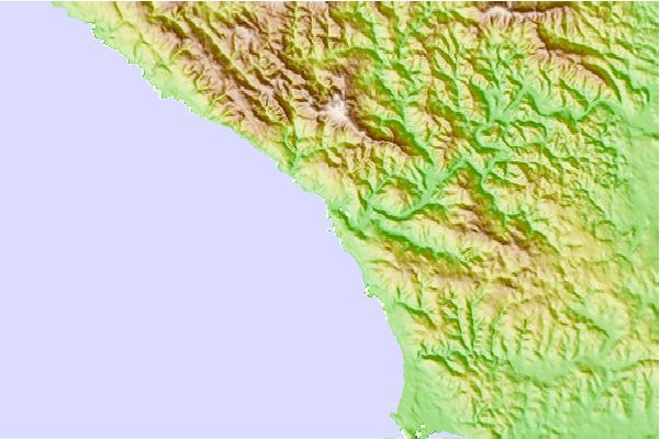 Surf spots located close to Goat Rock