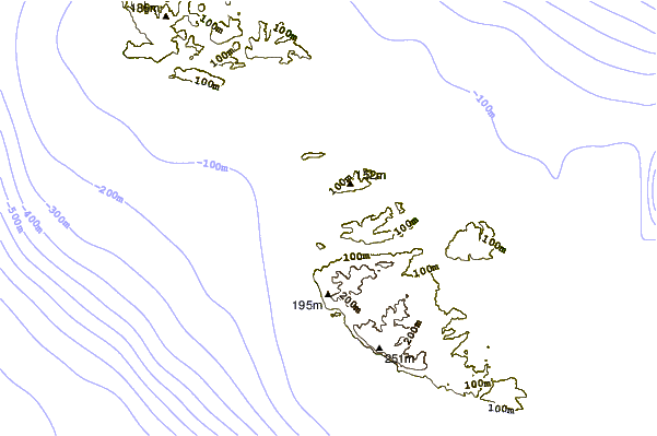 Shoreline around Golden Bay