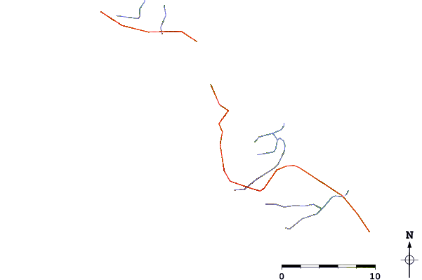 Roads and rivers around Golden Bay