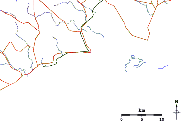 Roads and rivers around Goolwa Beach