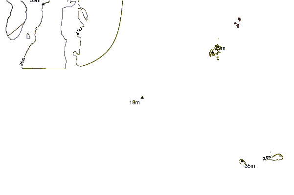 Shoreline around Goosewing Beach