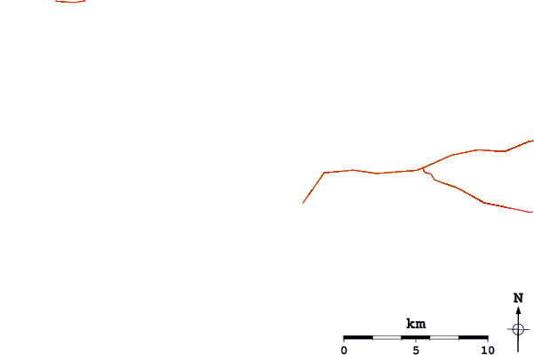 Roads and rivers around Goulien