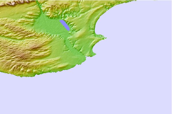 Surf spots located close to Gourits Mouth