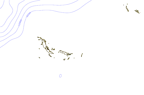 Shoreline around Grace Bay Cut (Providenciales)