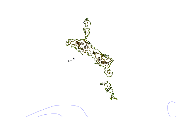 Shoreline around Grande Anse (Mahe)