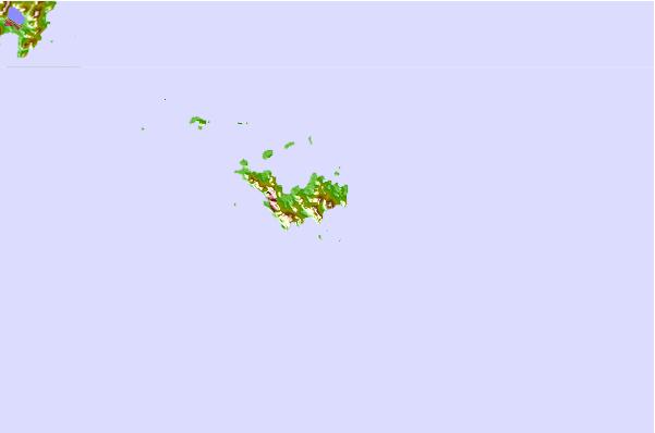 Surf spots located close to Grand Mere