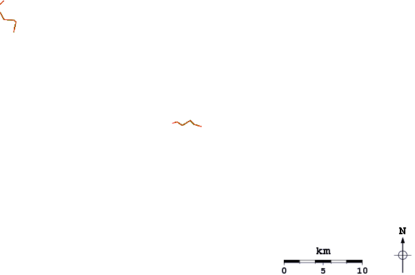 Roads and rivers around Grand Mere