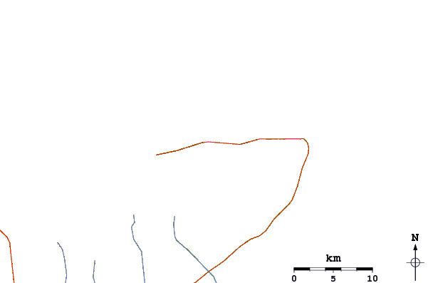 Roads and rivers around Grand Rivere