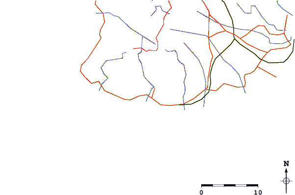 Roads and rivers around Grand Sancho