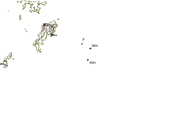 Shoreline around Gravata