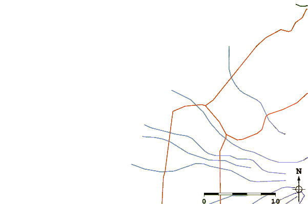 Roads and rivers around Graveyards