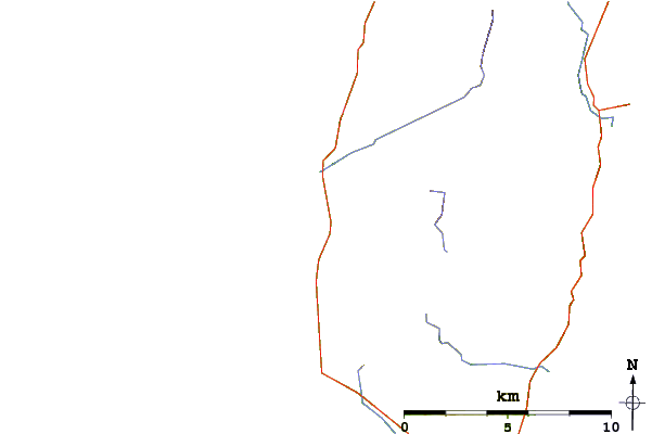Roads and rivers around Graveyards