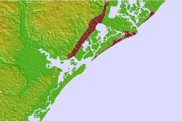 Surf spots located close to Great Egg Harbor Inlet Longport