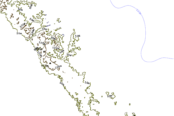 Shoreline around Great Exhibition Bay