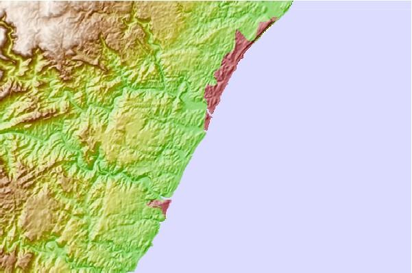 Surf spots located close to Green Point