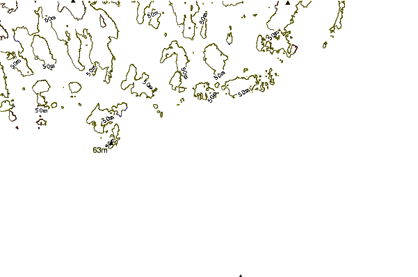 Shoreline around Greenhill