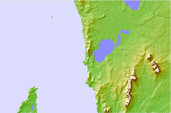 Surf breaks located close to Greenly Beach