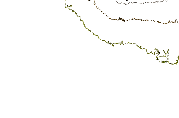 Shoreline around Greenmeadows