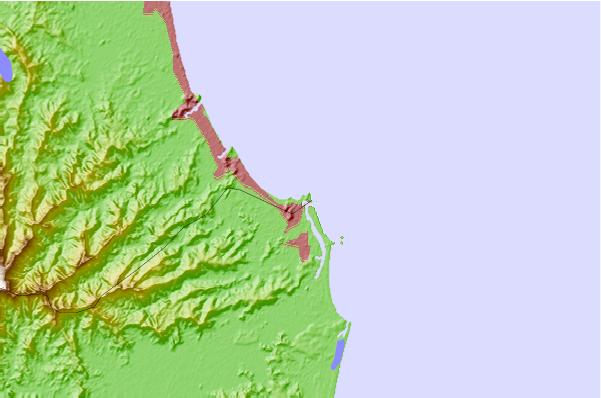 Surf spots located close to Greenmount