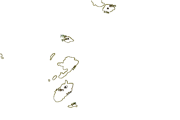 Shoreline around Grim Ness
