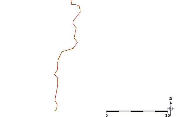 Roads and rivers around Grim Ness