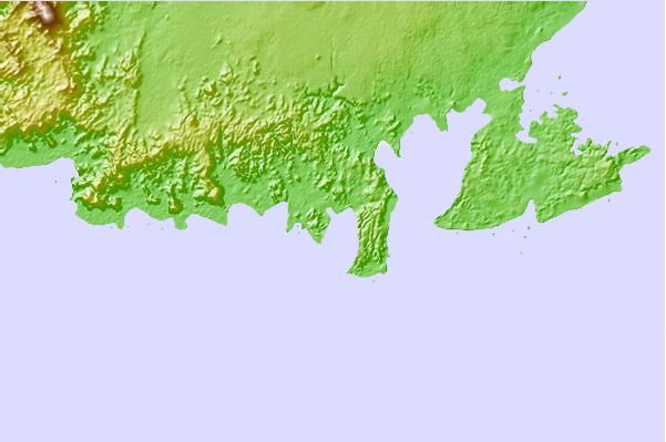Surf spots located close to Gerpuk Bay - Inside Gerpuk