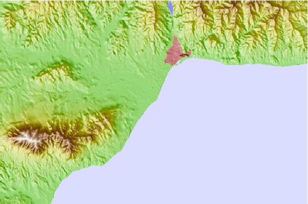 Surf spots located close to Guadalmar