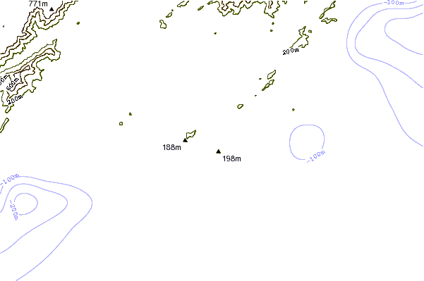 Shoreline around Guaiaba