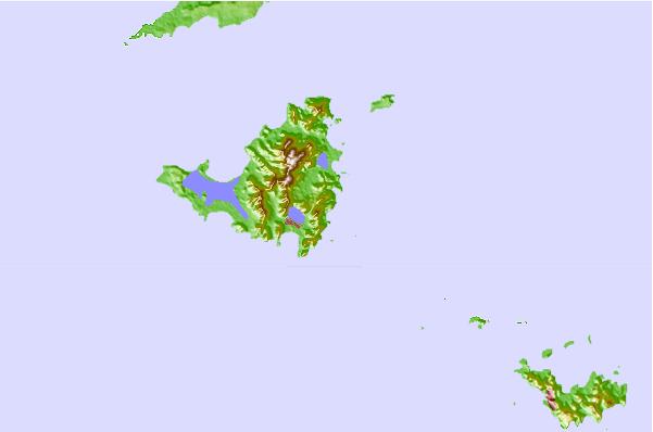 Surf breaks located close to Guana Bay