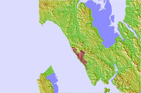 Surf spots located close to Gueque