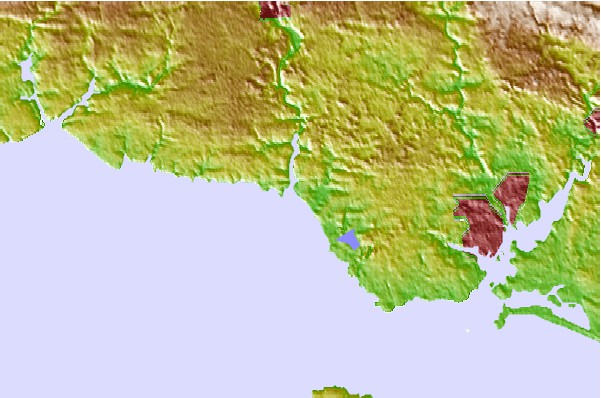 Surf spots located close to Guidel Plages